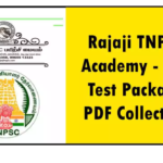 Rajaji TNPSC Academy – Full Test Package PDF Collection