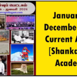 January to December 2024 Current Affairs [Shankar IAS Academy]