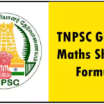 TNPSC Group 4 Maths Shortcut Formula – தமிழில்