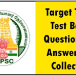 Target Tamil Test Batch Question and Answer PDF Collection in TNPSC
