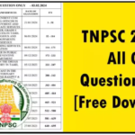 TNPSC 2023 – All GK Questions PDF [Free Download]