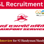 AIASL Handyman / Handywoman Recruitment 2024 in Chennai – Join AIASL Team
