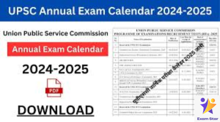 UPSC Exam Calendar 2024-2025: Dates, Notifications, and Preparation Tips
