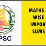 TNPSC – MATHS TOPIC WISE 150 IMPORTANT SUMS PDF