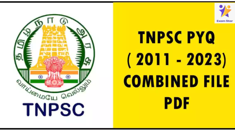 TNPSC PYQ ( 2011 – 2023) COMBINED FILE PDF