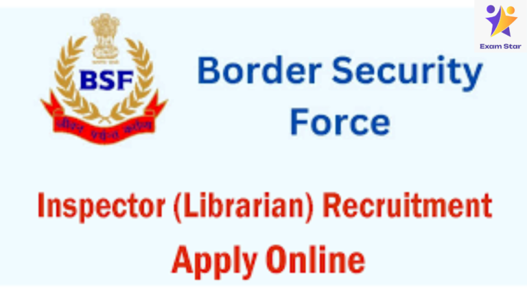 BSF Inspector (Librarian) Recruitment 2024: Apply Online for 2 Vacancies