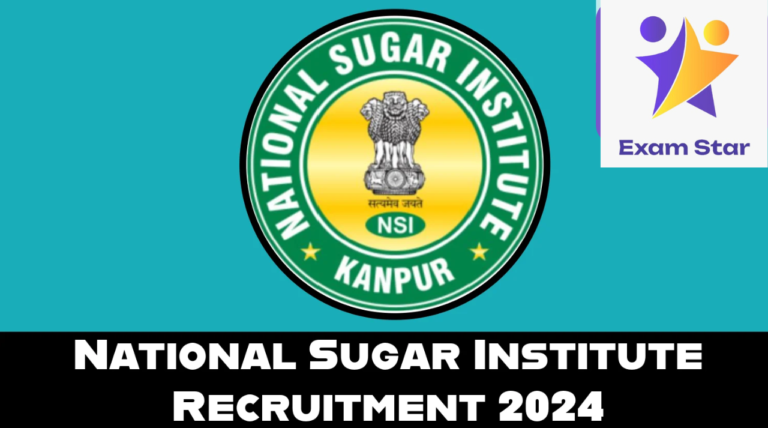 National Sugar Institute Recruitment 2024 Apply for 02 Store Keeper Posts | nsi.gov.in