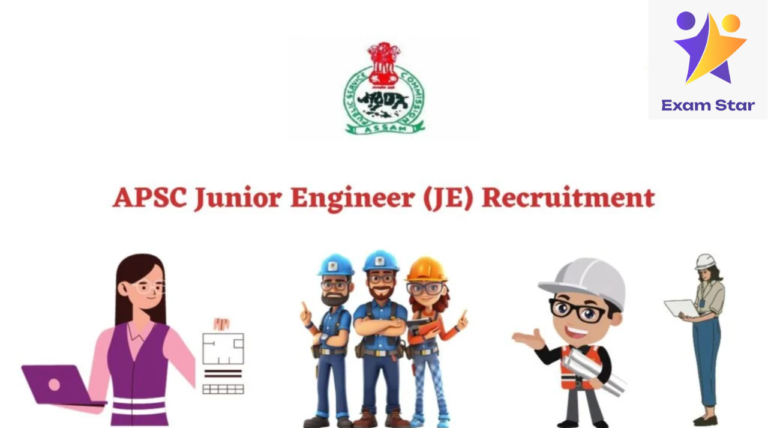 APSC Junior Engineer (JE) Recruitment 2024 – Apply for 80 Vacancies