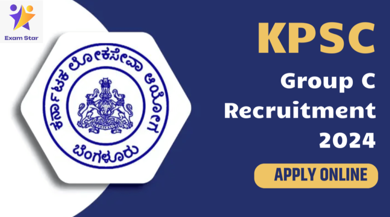 KPSC Group C Recruitment 2024: 486 Vacancies Open, Apply Online!
