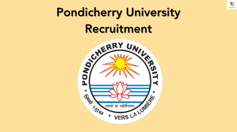 Pondicherry University வேலைவாய்ப்பு: Research Associate, Research Assistant, Field Investigator காலி பணியிடங்கள் நிரப்பப்படவுள்ளன – M.Ed / PhD / NET தேர்ச்சி பெற்றவர்கள் விண்ணப்பிக்கலாம் | ரூ.28,000 வரை சம்பளம்