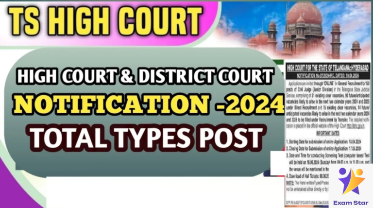 Telangana High Court Civil Judge Recruitment 2024: Apply for 150 Vacancies