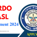 DRDO ASL JRF Recruitment 2024 – Walk-In Interview for JRF Vacancy