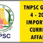 TNPSC GROUP 4 – 2024 IMPORTANT CURRENT AFFAIRS