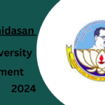 Bharathidasan University Recruitment 2024