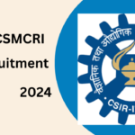 Council of Scientific & Industrial Research (CSIR) Recruitment 2024